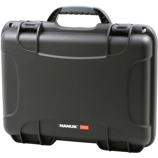 Nanuk Pistol And Accessory Hard Case W/foam Black 13.2 In. X 9.2 In. X 3.8 In.
