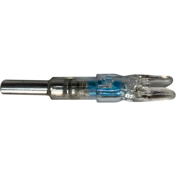 Flex Fletch Lit Lighted Nocks .166 Blue 3 Pk.