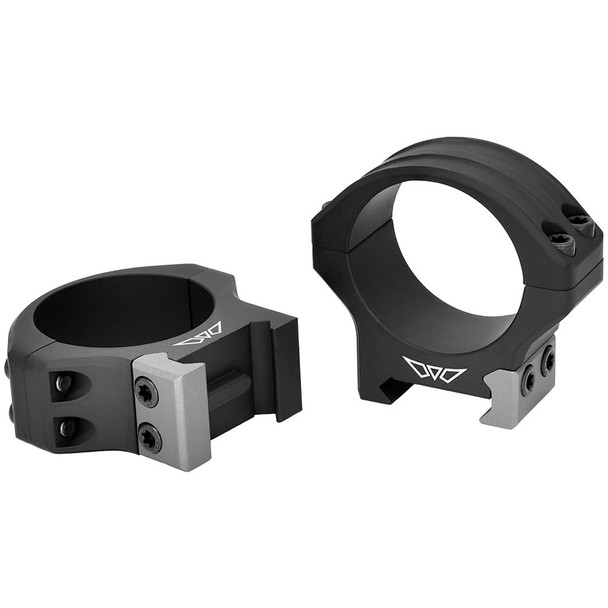 Warne Hyperlite Scope Rings Matte Black 34mm Low
