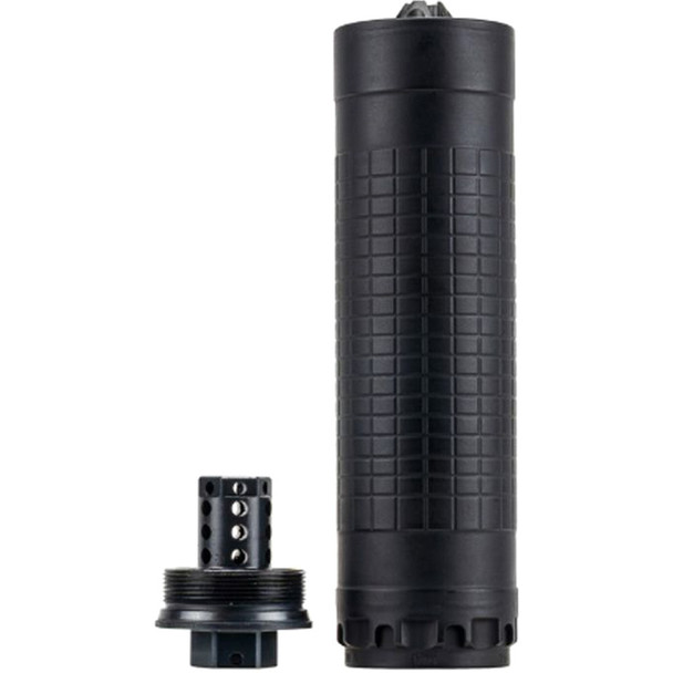 Iwi 6mm Suppressor 6mm W/direct Thread 1/2-28 Hub-t Mount Black