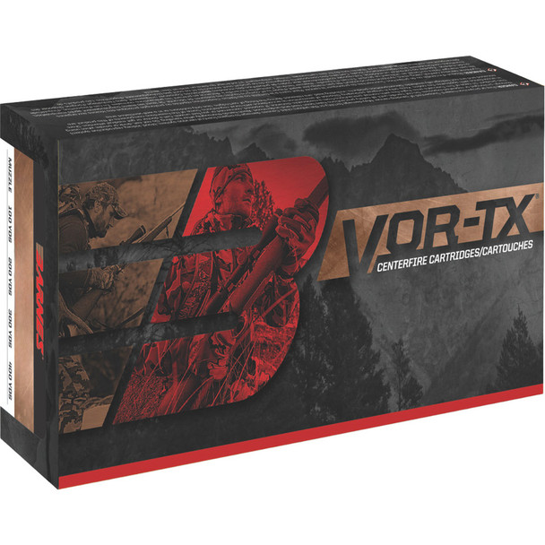 Barnes Vor-tx Rifle Ammo 6mm Arc 90 Gr. Tac-tx Bt 20rd.