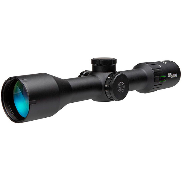 Sig Sauer Whiskey 6 Rifle Scope 3-18x44mm Quadplex Reticle Capped