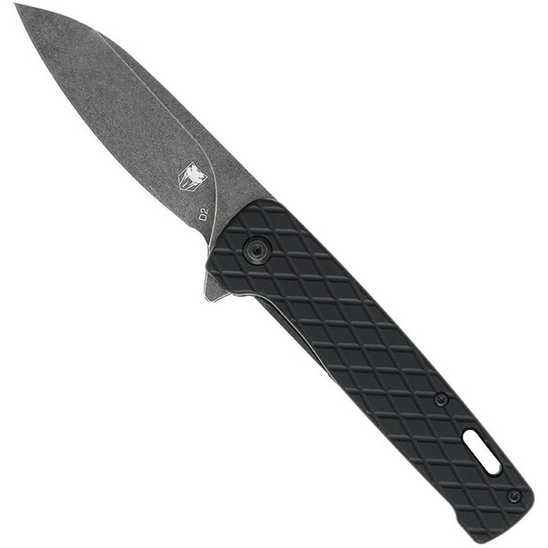 Cobratec Gator Knife Folding Blade Black