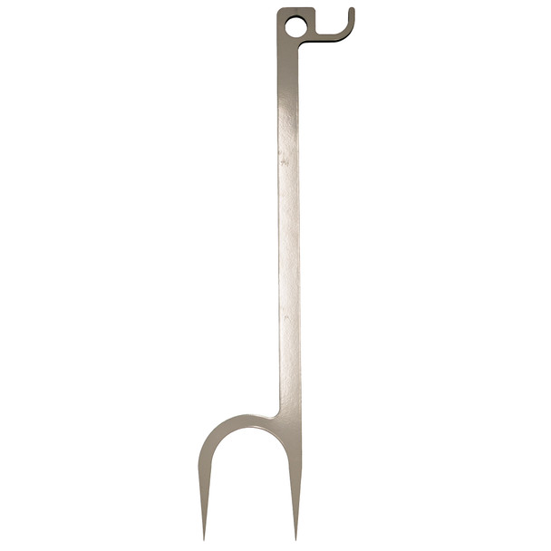 B/c Steel Target Hanger White 1 Hook