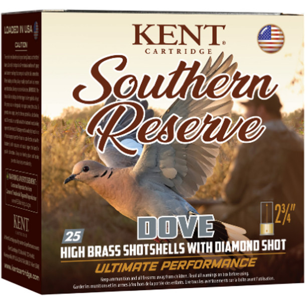 Kent Southern Reserve Dove Load 20 Ga. 2 3/4 In. 1 Oz. 7.5 Shot 25 Rd.