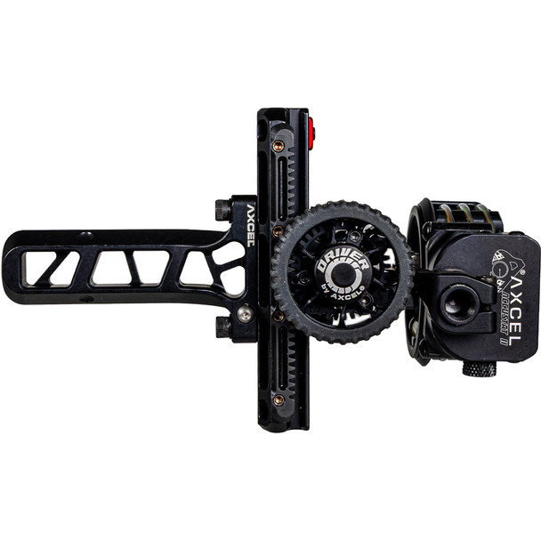 Axcel Driver Slider Sight W/accustat Ii Scope Stealth Bh Bridge-lock .019 Micro 3 Pins Rh