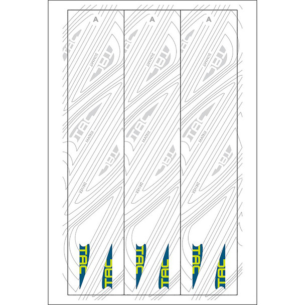 Tac Vanes Arrow Specific Wraps White Size A 3.625 13 Pk.