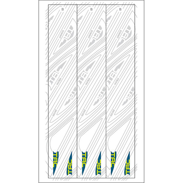 Tac Vanes Arrow Specific Wraps White Size B 4.625 13 Pk.