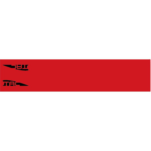 Tac Vanes Arrow Wraps Red 4.675 X 1.0 In. 13 Pk.