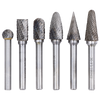 6 Pc Jet-Kut Carbide Bur Set - Premium