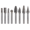 8 Pc Jet-Kut Carbide Bur Set - Premium