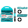 PH2+PH2 X2 1/2" 10PCS Impact Screwdriver Bit