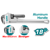 Aluminum Handle Pipe Wrench