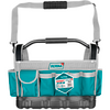 16" Industrial Tool Bag With Metal Handle(Reinforced Base)
