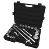 ITC 3/4" Drive SAE Chrome Socket Wrench Set - 21 PC