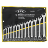 Combination Wrench Set - Polished - Metric - 14PC