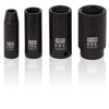 1/2" Drive 13 PC Deep SAE Impact Socket Set