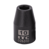 ITC 1/2" Dr Impact Socket - Metric - 6 Point