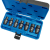 7 Pc 3/8" Dr SAE Universal Impact Socket Set - 6 Point