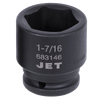 3/4" Dr Impact Socket - SAE - 6 Point