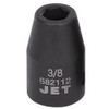1/2" Dr Regular Impact Socket - 6 Point