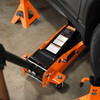 3-1/2-Ton Service Jack plus 4-Ton Vehicle Stands