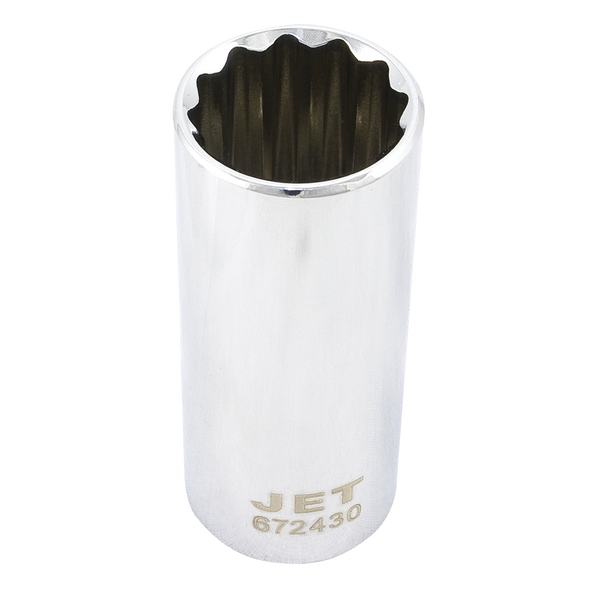 1/2" DR x 15/16" Deep Chrome Socket - 12 Point 672430 CTEC Supply