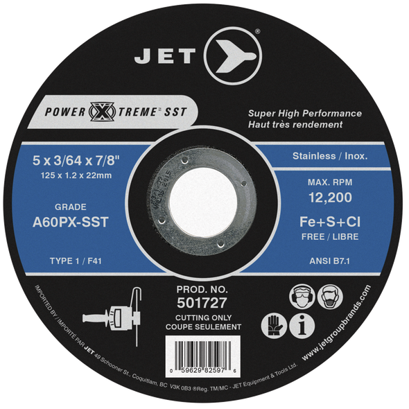 4-1/2 x 3/64 x 7/8 A60PX-SSt POWER-XTREME SST T1 Cut-Off Wheel