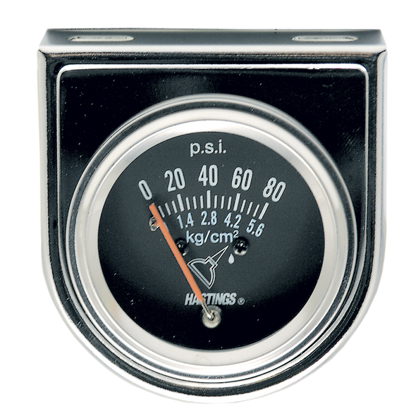 Chrome Series Mechnical Oil Pressure Gauge Kit (SKU- HTA1144) HTA1144 CTEC Supply