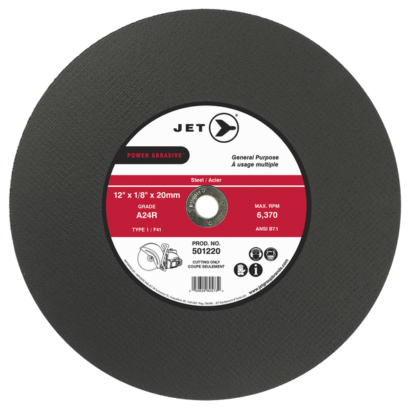 14 x 1/8 x 1 A24R POWER ABRASIVE T1 Cut-Off Wheel