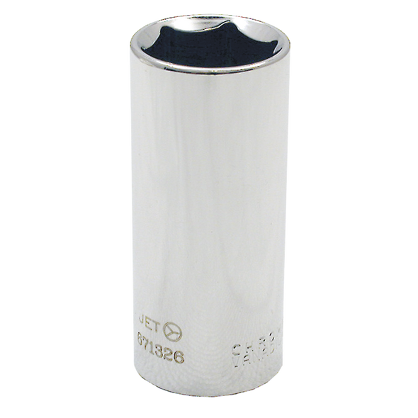 3/8" DR x 7/16" Deep Chrome Socket - 6 Point