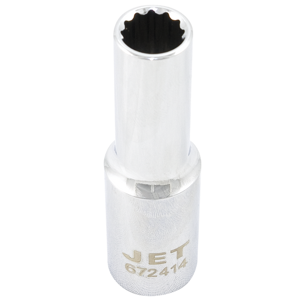 1/2" DR x 11/16" Deep Chrome Socket - 12 Point