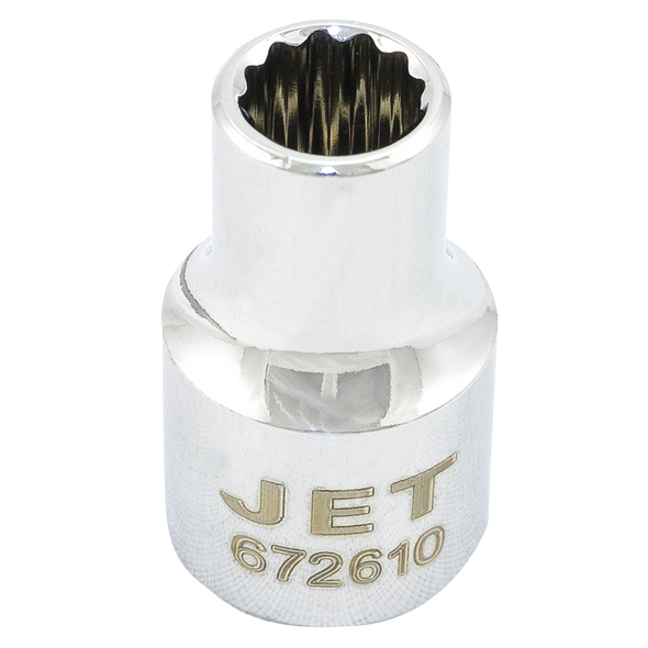 1/2" DR x 14mm Regular Chrome Socket - 12 Point 672614 CTEC Supply