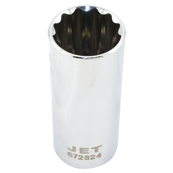 1/2" DR x 10mm Deep Chrome Socket - 12 Point