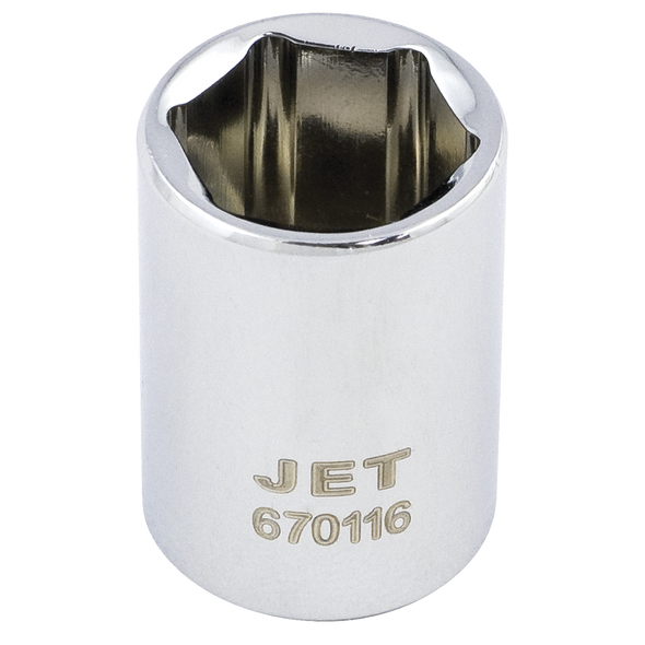 1/4" DR x 7/32" Regular Chrome Socket - 6 Point