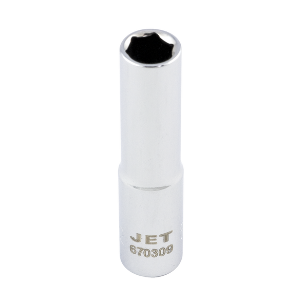 1/4" DR x 11/32" Deep Chrome Socket - 6 Point