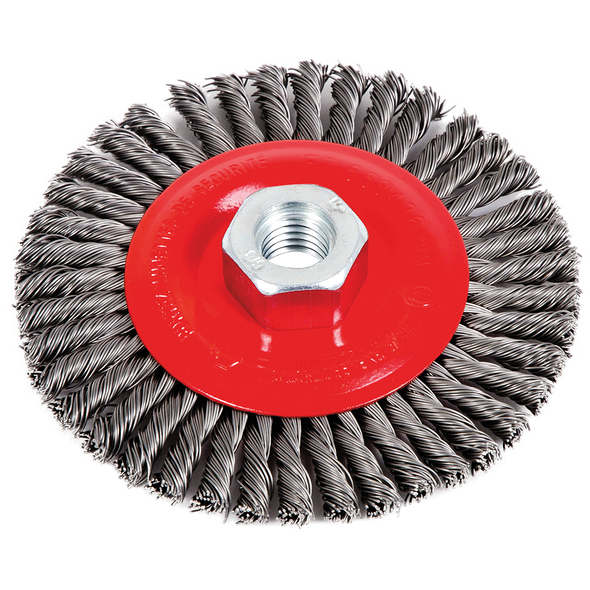 4/1/2 x 1/4 x 5/8-11NC Stringer Bead Brush - High Performance