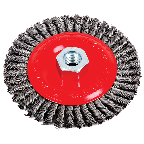 5 x 1/4 x 5/8-11NC Stringer Bead Brush - High Performance