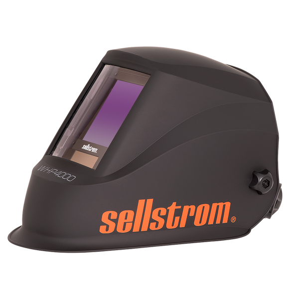 Premium Series Welding Helmet with Extra Large Blue Lens Technology ADF S26400 CTEC Supply