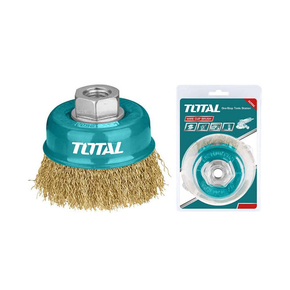 Cup Wire Brush With Nut