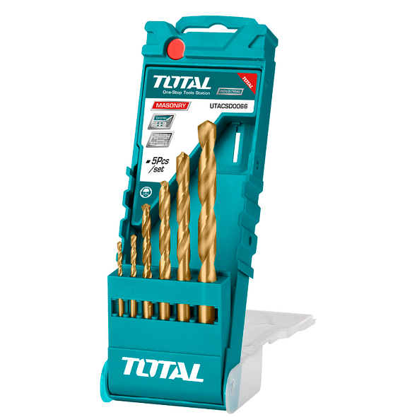 6 PCS HSS Twist Drill Bits Set