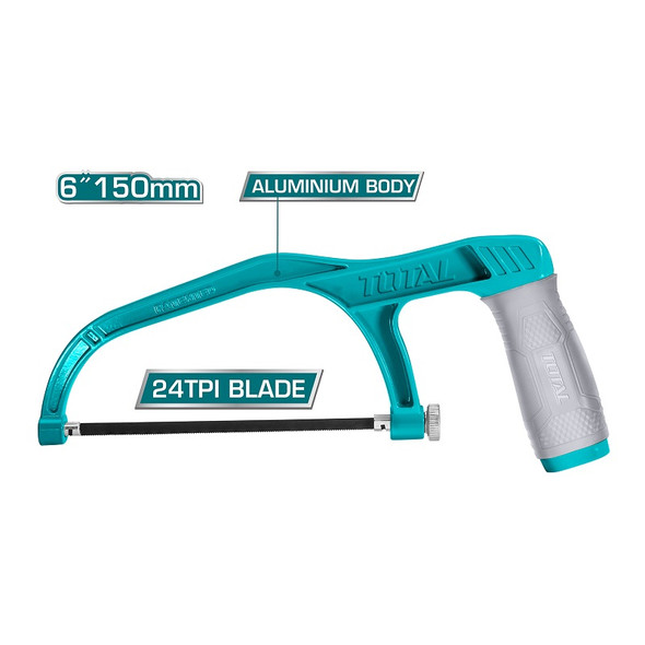 6" Mini Hacksaw Frame (Aluminum Body)