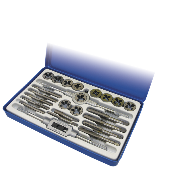 ITC Tap and Die Set - 24 PC - SAE