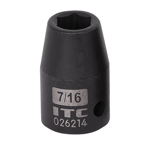 ITC 1/2" Dr Impact Socket - SAE - 6 Point