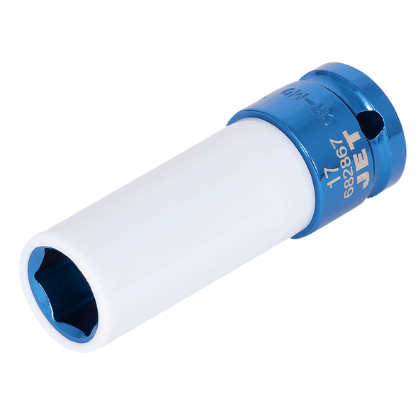 1/2" Dr Impact Socket - Metric - Mag Wheel - Deep - 6 Point