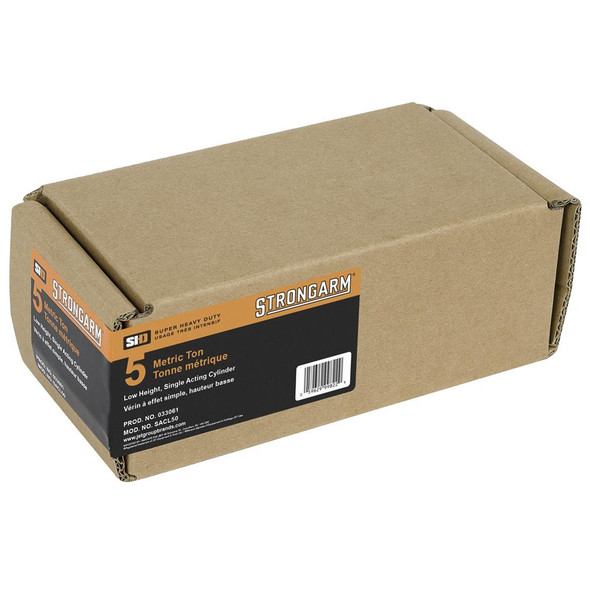 Low Height Single Acting Cylinder - Super Heavy Duty - 5 Metric Ton