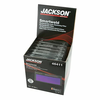 Smartweld Intl Safety Plate 2"x 4.25" Pack of 10 | Jackson Safety 46911   CTEC Supply