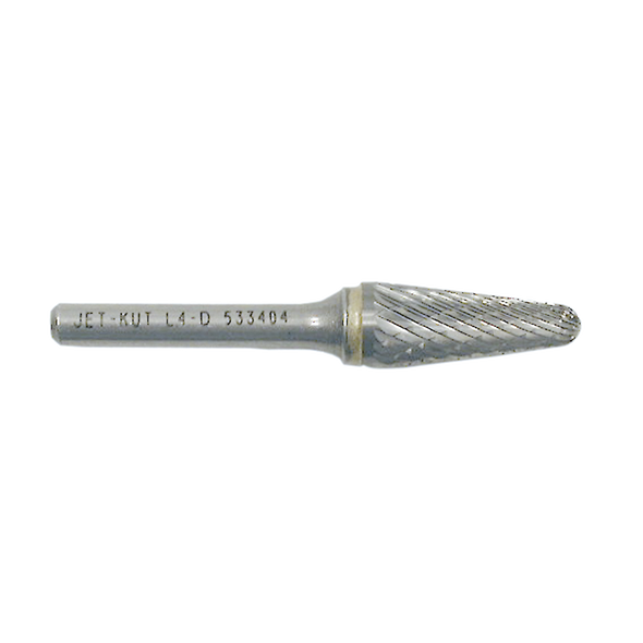 5/16" JET-KUT Taper Shape Bur (Radius End)