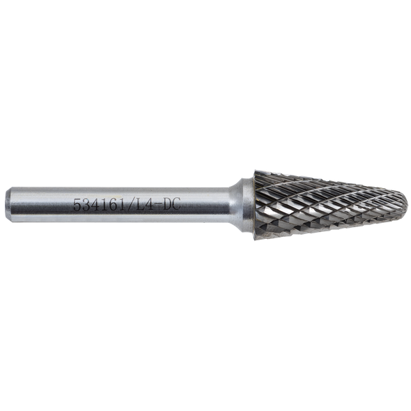 1/2" JET-KUT Taper Shape Bur 9 (Radius End)