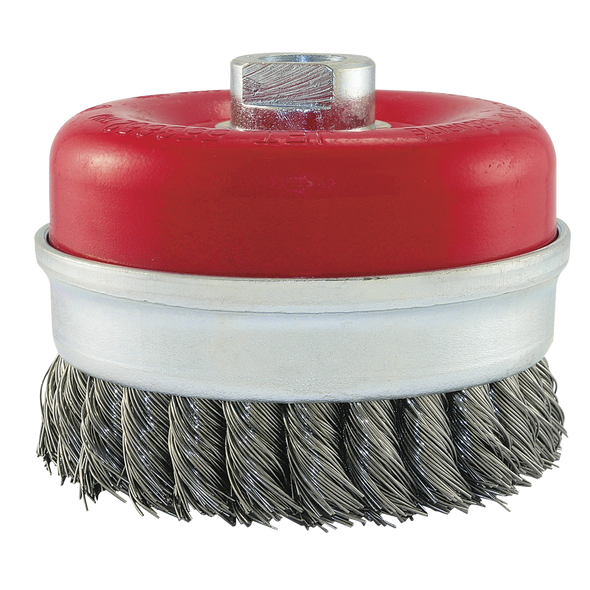 4 x 5/8-11 NC Knot Banded Cup Brush